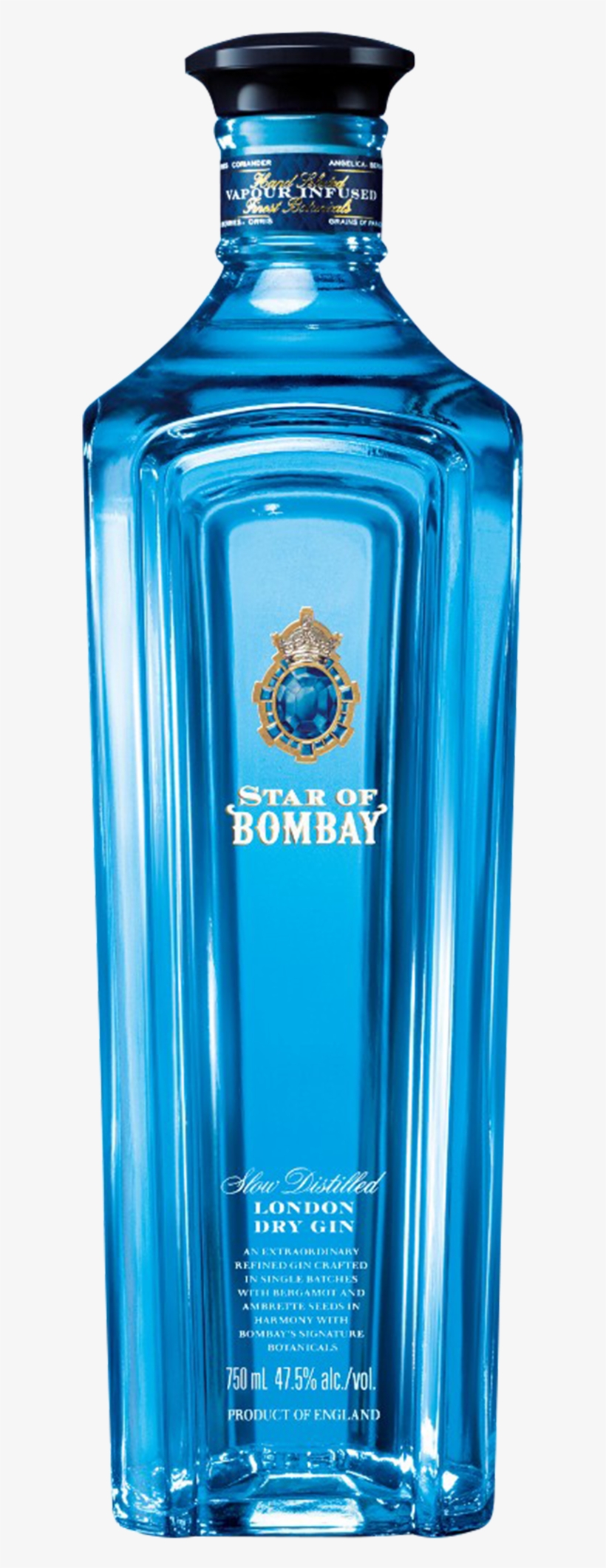 Gin Star Of Bombay, transparent png #6385729