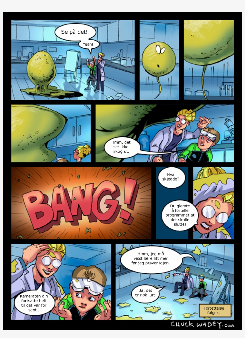"adventures In Synthetic Biology" Is A Comic Written - Comic, transparent png #6386032