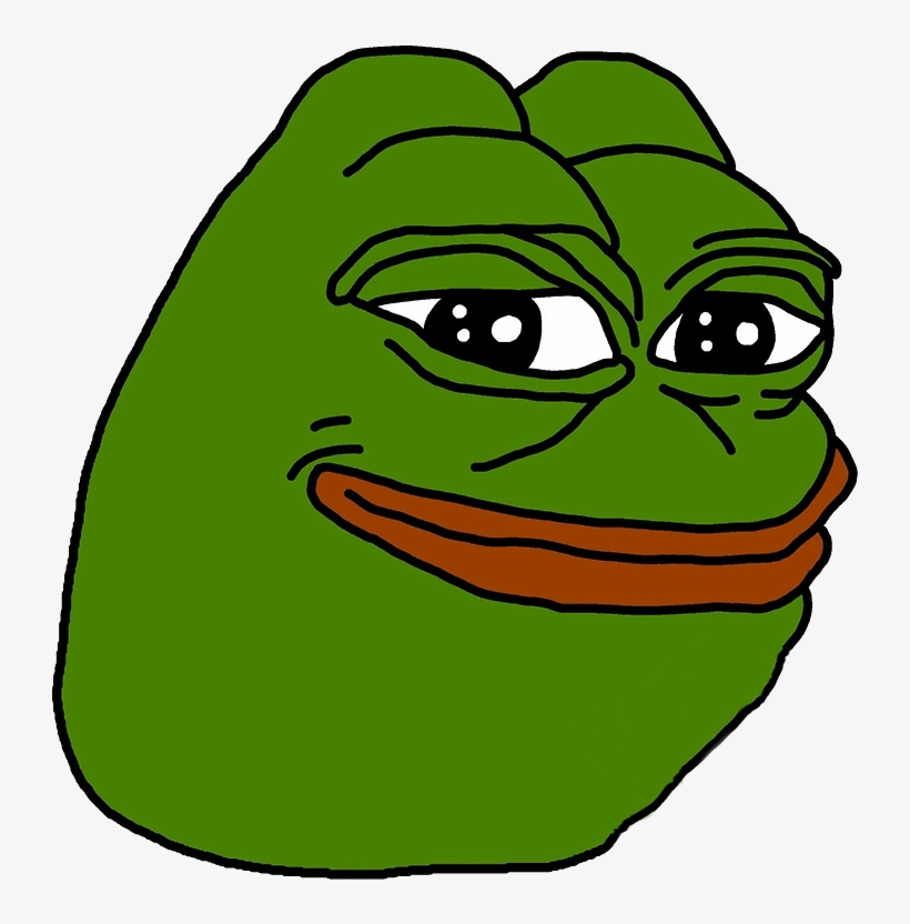 Post - Smug Pepe Without Hand, transparent png #6386584