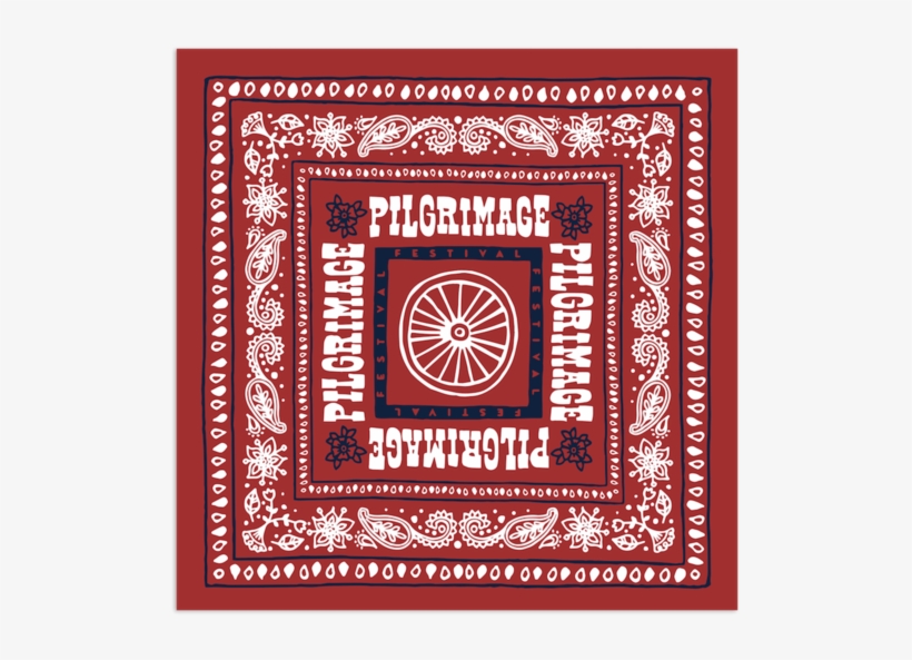 Red Squares Bandana, transparent png #6386687