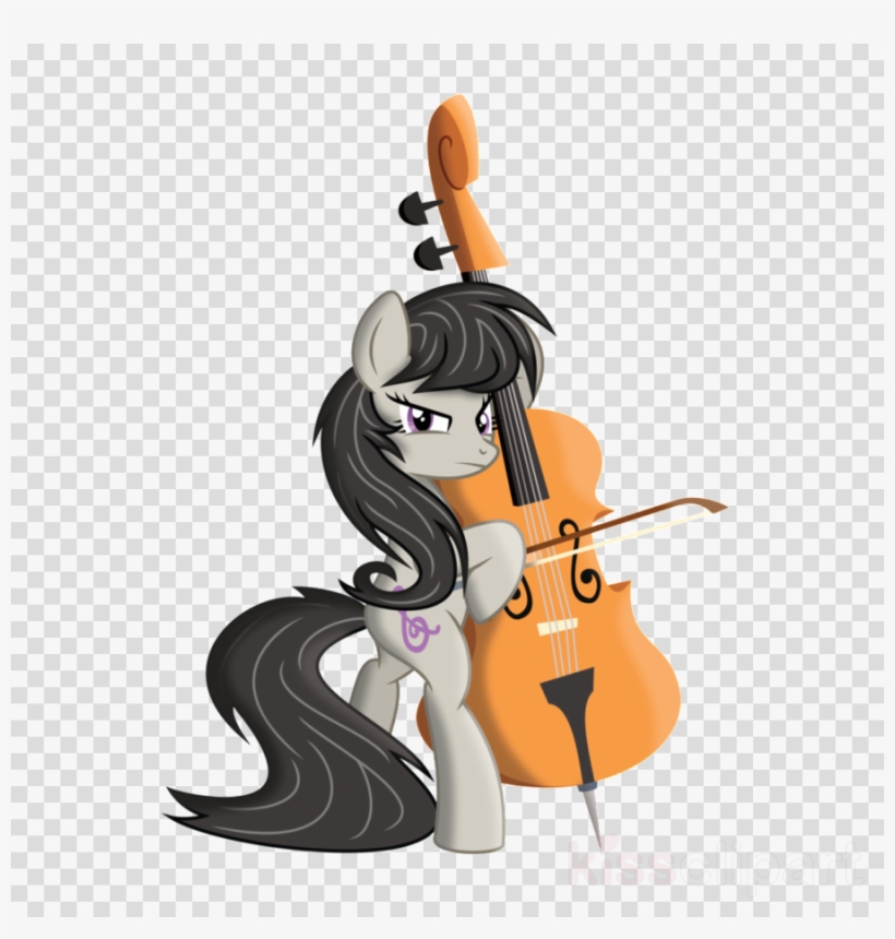 My Little Pony Violin Clipart Pony Violin Bow - My Little Pony Violin, transparent png #6387904