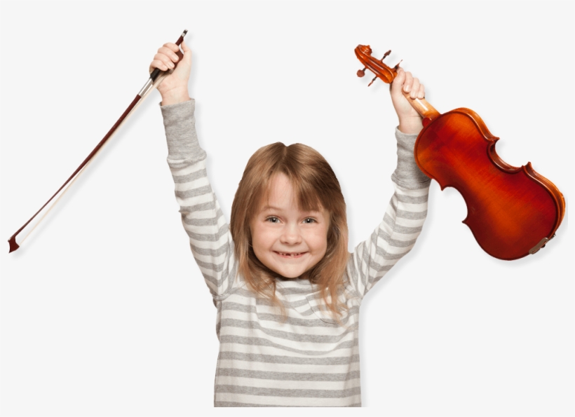Which Student Violin - Child With Violin, transparent png #6388155