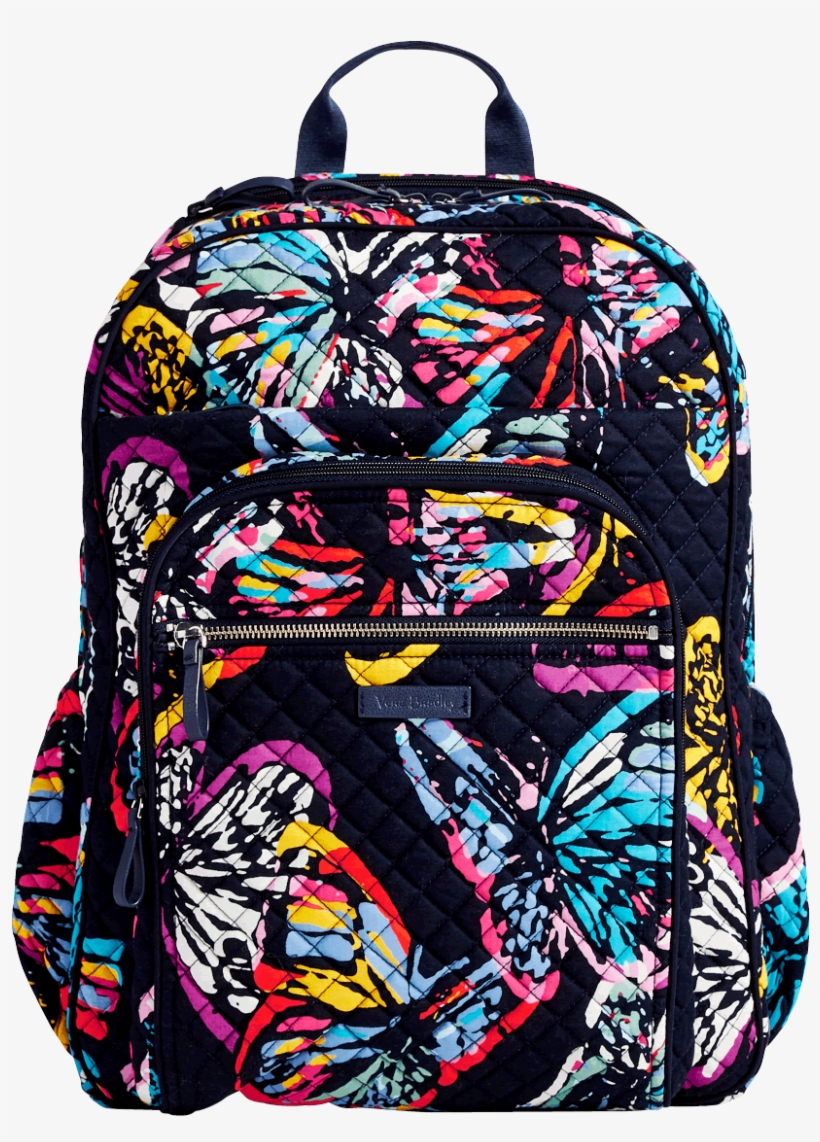 Vera Bradley Butterfly Flutter Backpack, transparent png #6388346