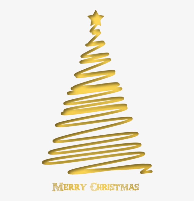 Free Png Merry Christmas Deco Tree Transparent Png - Christmas Tree Scribble, transparent png #6388877
