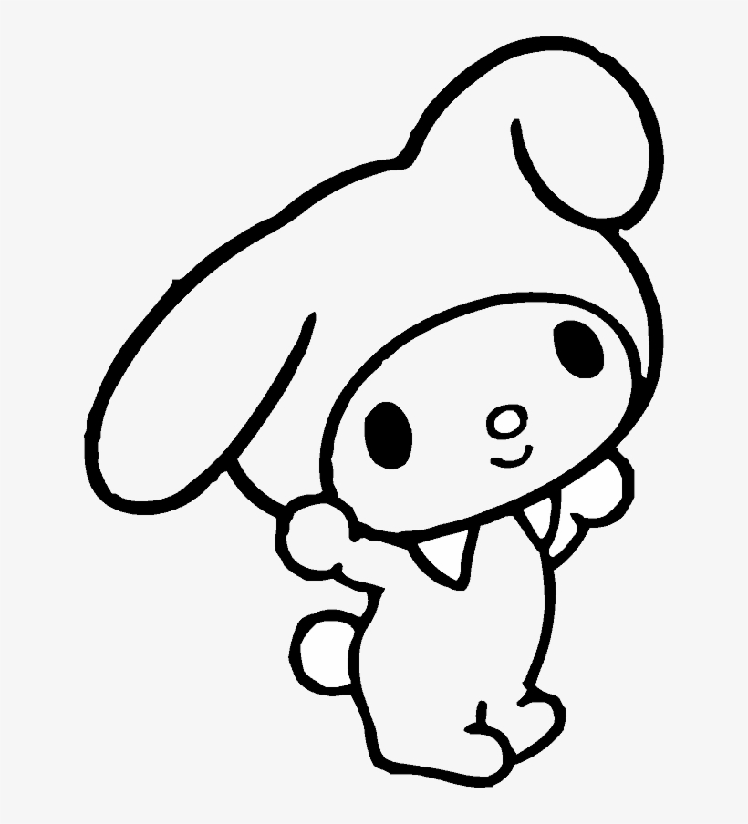 Mymelody - Google Search - My Melody Coloring Pages, transparent png #6388981