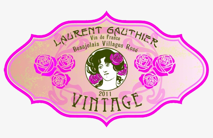 Beaujolais-villages Rosé Vintage - Label, transparent png #6389105