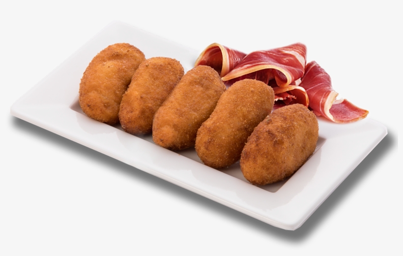 Croquetas De Jamón Ibérico 5 Unidades - Cutlet, transparent png #6390022