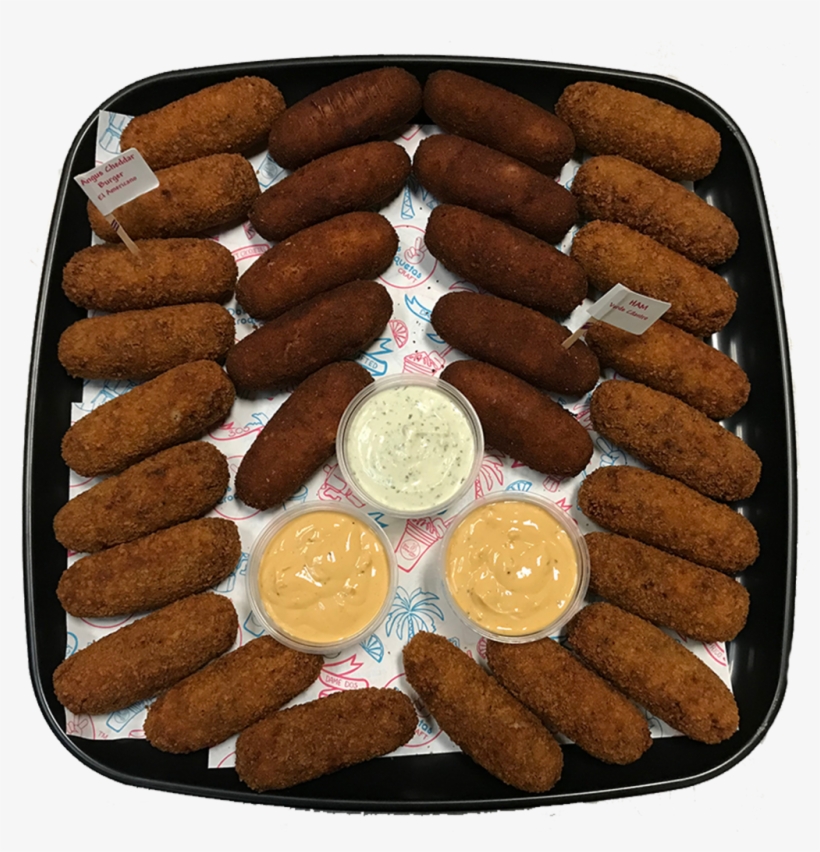 Dos Croquetas Platter, transparent png #6390063