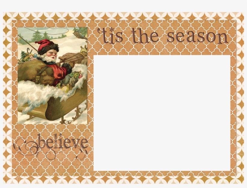 Dgd - Digital Goodie - - Christmas Card Png Templates, transparent png #6390365