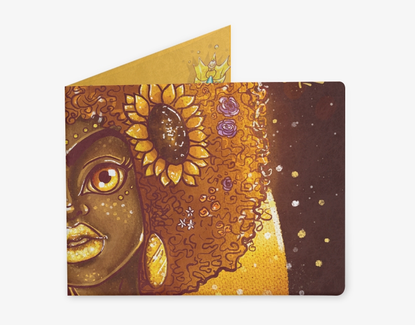 Carteira Garota De Leão De Lílian Muniz Artna - Afro, transparent png #6391250