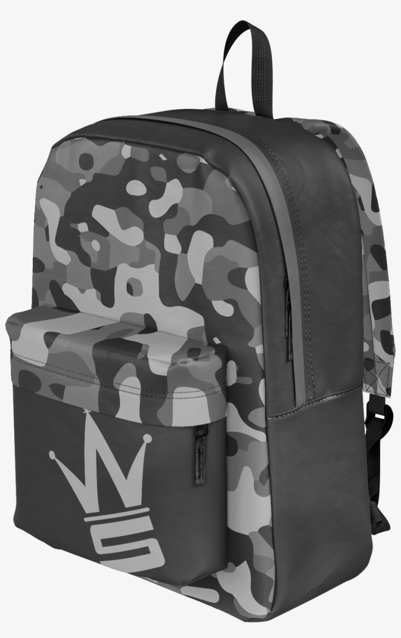 Gray Camo Backpack Gray Camo Backpack - Camo Print Note Cards, transparent png #6391562