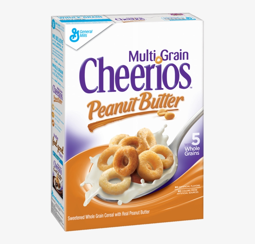 Image Result For Multigrain Peanut Butter Crunch Cheerios - Cheerios Multi-grain Cheerios - 9 Oz, transparent png #6391734