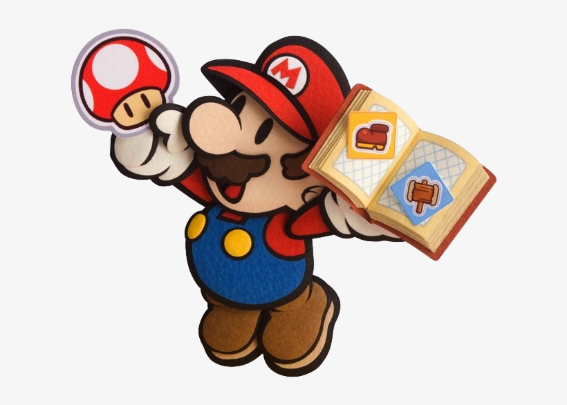 Paper Mario Sticker Star Source - Paper Mario Sticker Star Mario, transparent png #6391788