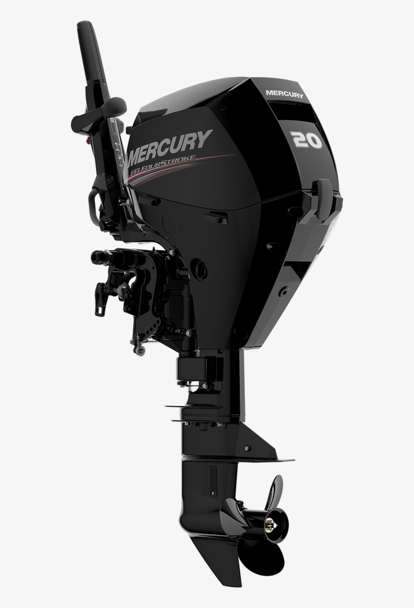 2019 Mercury 20 Hp Efi 20mh Outboard Motor - New 2018 Mercury Efi 20hp, transparent png #6392373