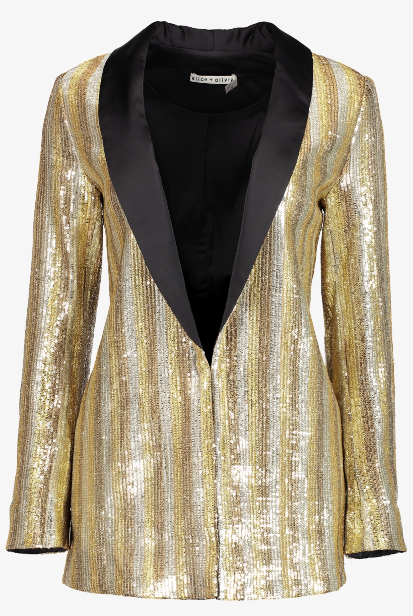 Jace Embellished Shawl Collar Oversized Blazer, transparent png #6392741