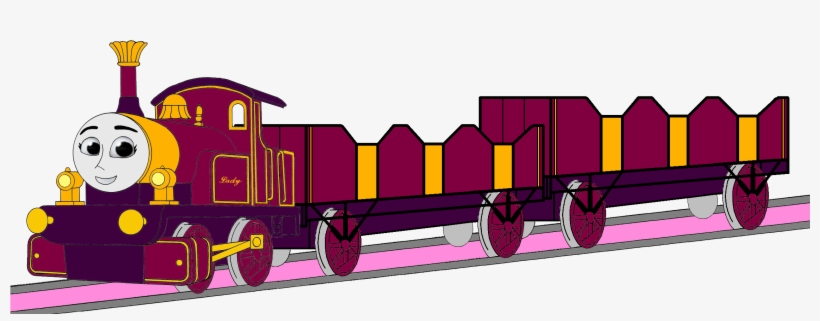 Thomas The Tank Engine Images Lady With Her Double - Open Railway Carriage, transparent png #6392787