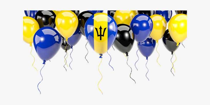 Barbados Flag, transparent png #6393246