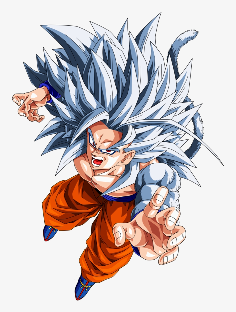 Ss5 Goku - Dragon Ball Z Goku Ss5, transparent png #6393474