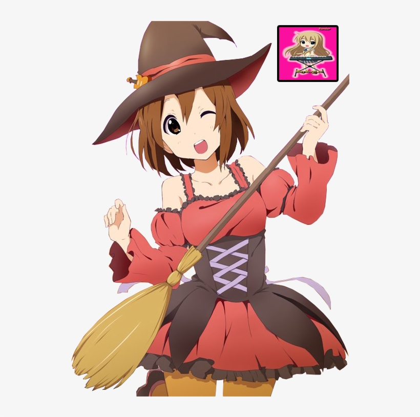 K-on ~creditos A Su Autor~ - Yui K On Halloween, transparent png #6393477