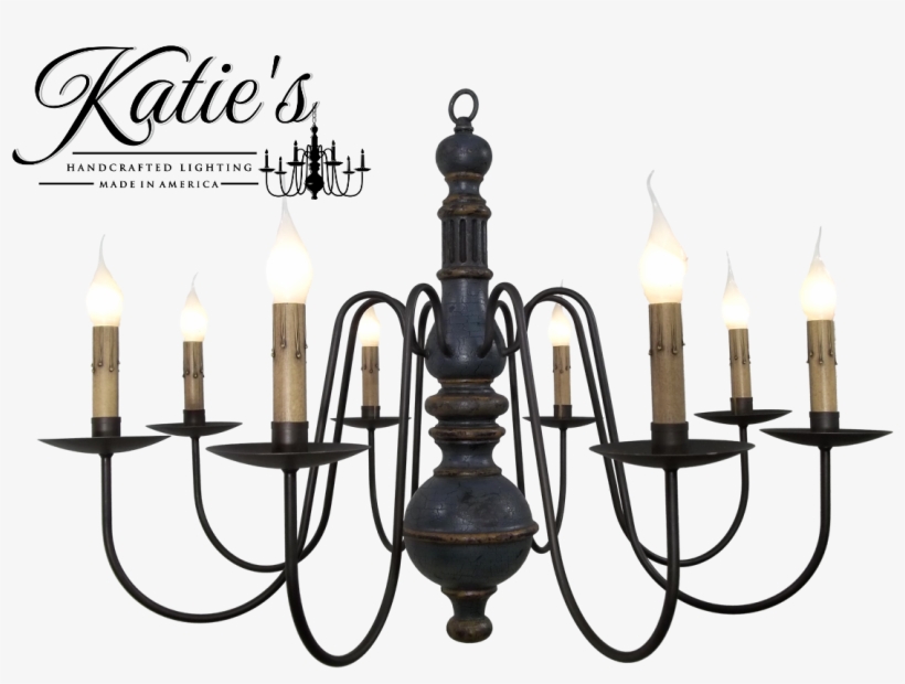 Blue Crackle Finish - Katie's Handcrafted Lighting Khl-118 Katie's Hamilton, transparent png #6393592