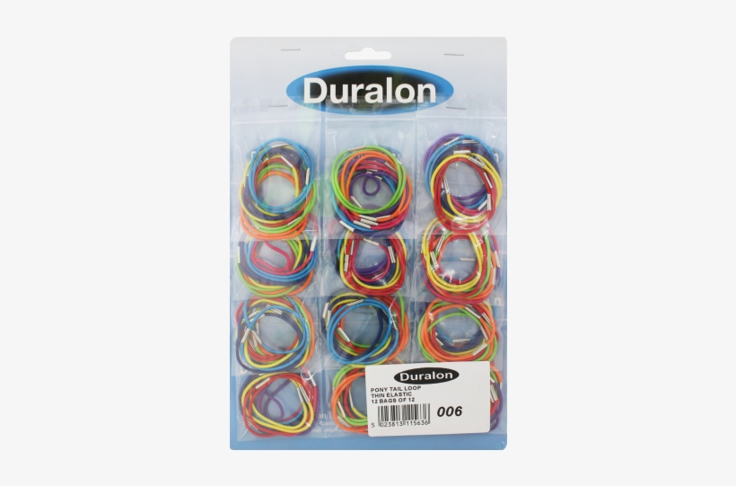 Duralon Pony Tail Loops Carded - Wire, transparent png #6393764