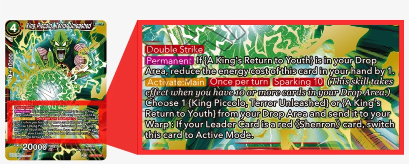 King Piccolo, Terror Unleashed, transparent png #6393922