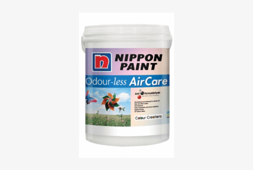 Nippon Paint Odour-less Aircare - Nippon Paint, transparent png #6394595
