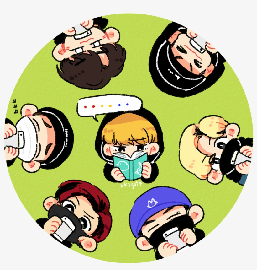 Got7 Look Q 版, transparent png #6394786