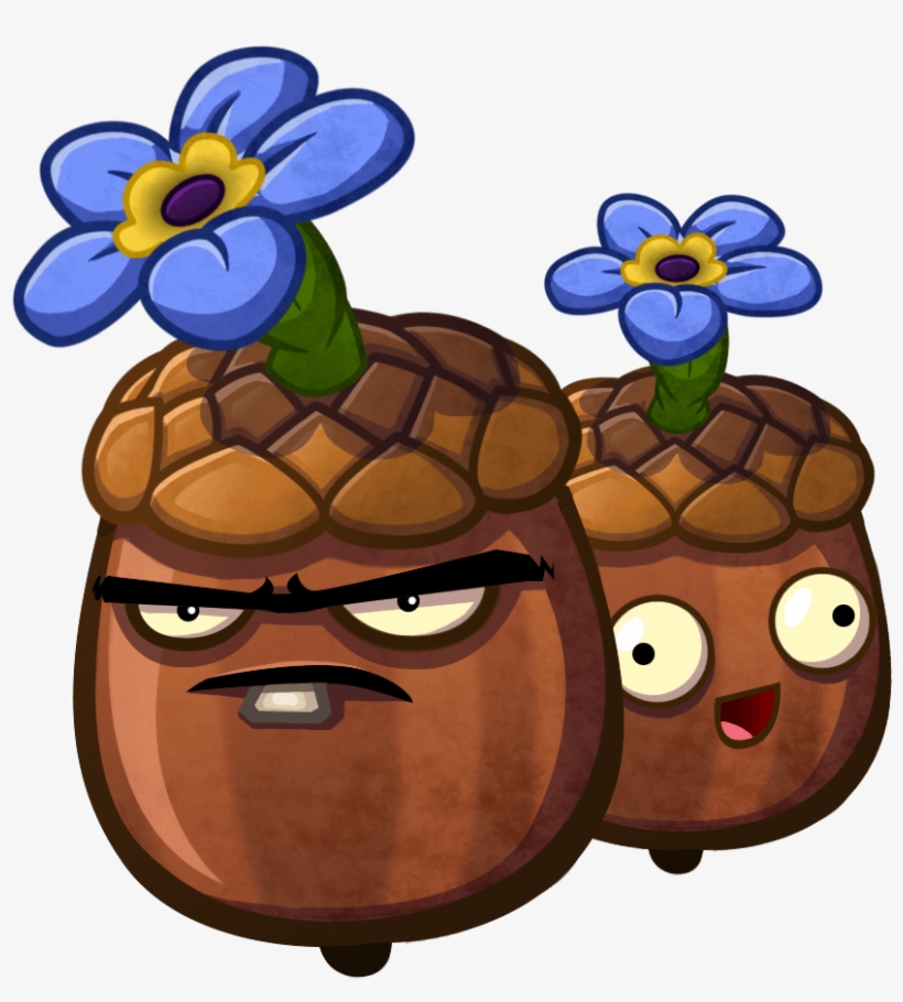 On Pvz, They're Taking Servers Down At 2am Pst For - Forget Me Nuts Pvz Heroes, transparent png #6394896