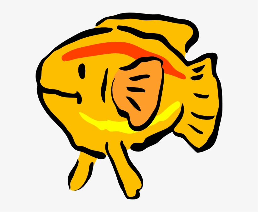 Ugly Fish Clip Art - Fish Clip Art, transparent png #6395005
