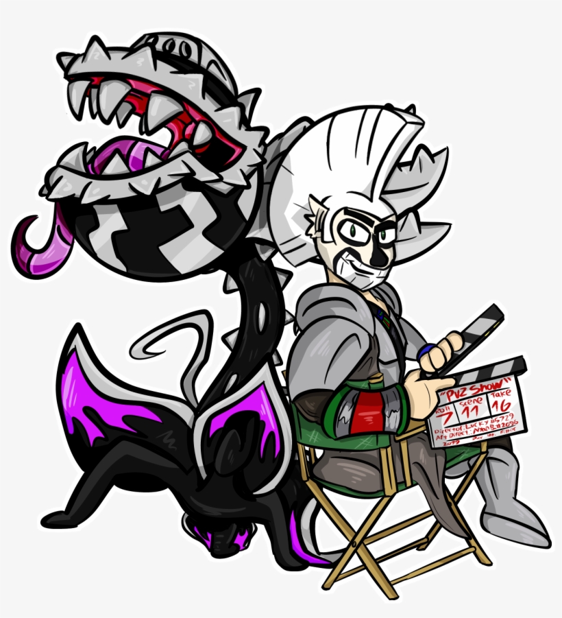 Discussiontribute To Luckyishere's Pvz - Cartoon, transparent png #6395056