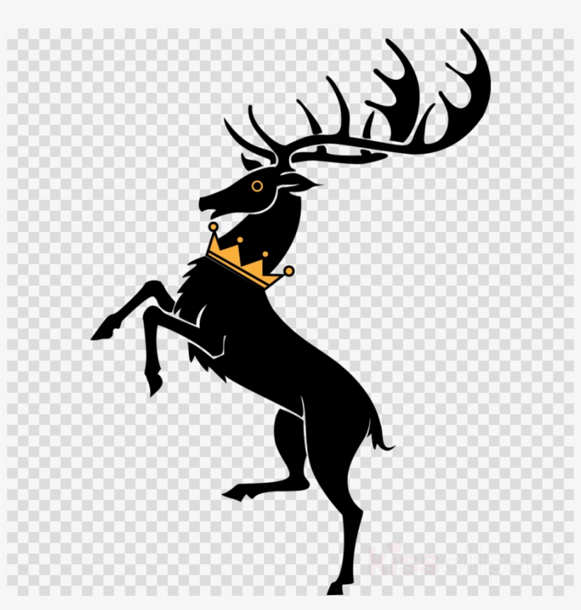 House Baratheon Sigil Clipart Robert Baratheon Daenerys - Game Of Thrones Sigils Baratheon, transparent png #6396092