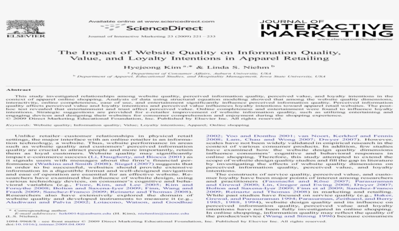 The Impact Of Website Quality On Information Quality, - Chemical Synthesis, transparent png #6397442