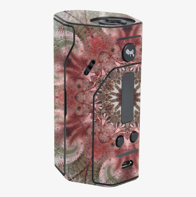 Green Abstract Wismec Reuleaux Dna 200 - Vase, transparent png #6397828