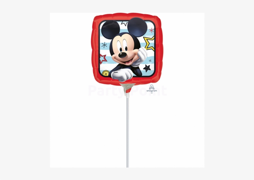 23 Cm-es Mickey Roadster Racers Fólia Lufi - Disney Junior Mickey Mouse Clubhouse Copy Colouring, transparent png #6398333