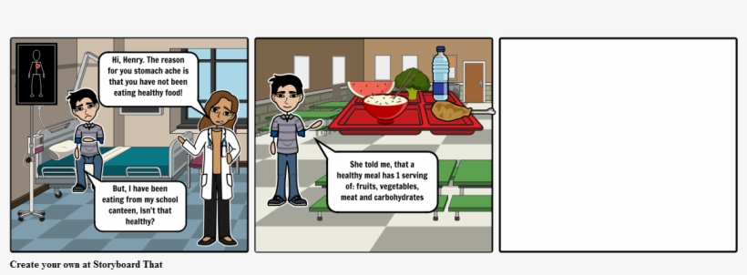 Healthy Henry - Cartoon, transparent png #6399374