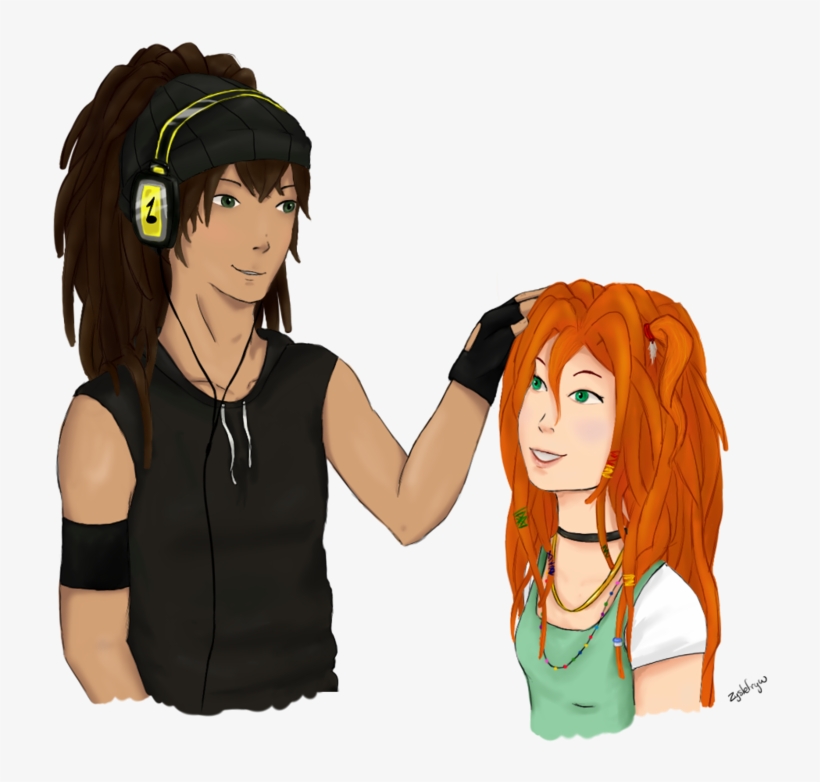 Mallory's Dreads. by Iodavine -- Fur Affinity [dot] net