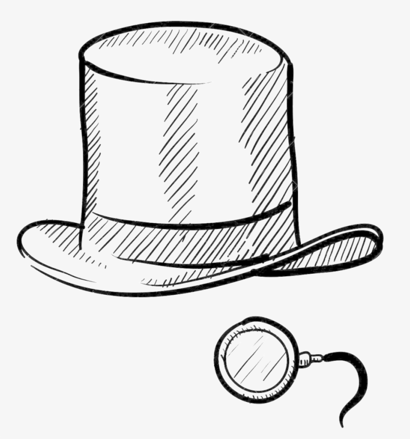 Henry - Monocle Sketch, transparent png #6399777