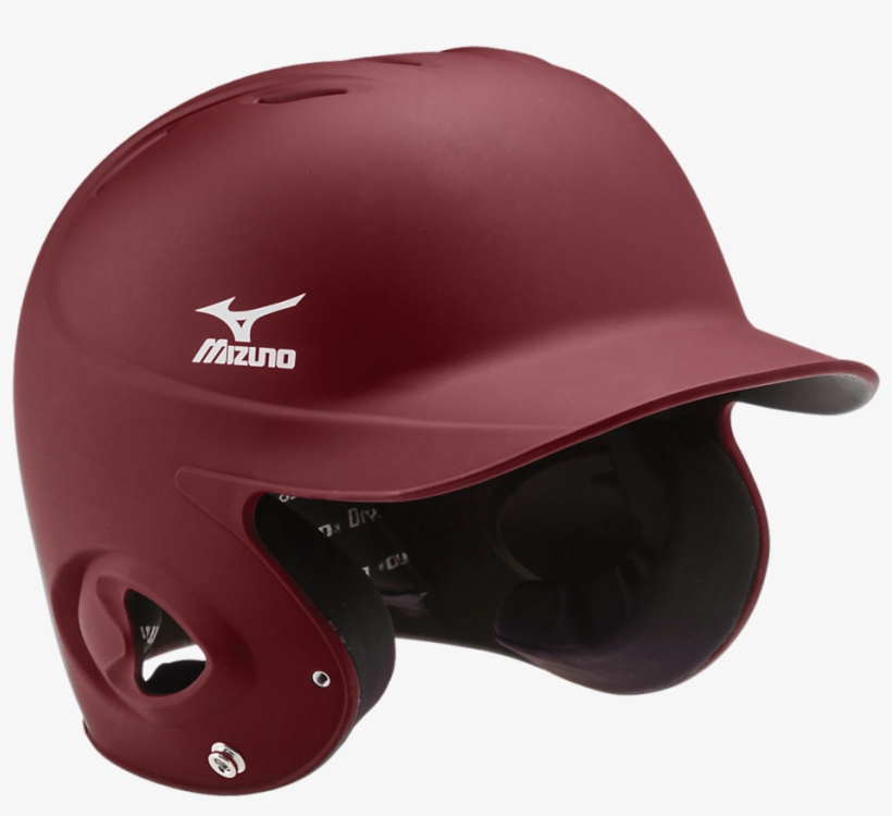 Mizuno Mbh601 Prospect Solid - Mizuno Mbh252 Mvp Solid Matte Batting Helmet, transparent png #6399778