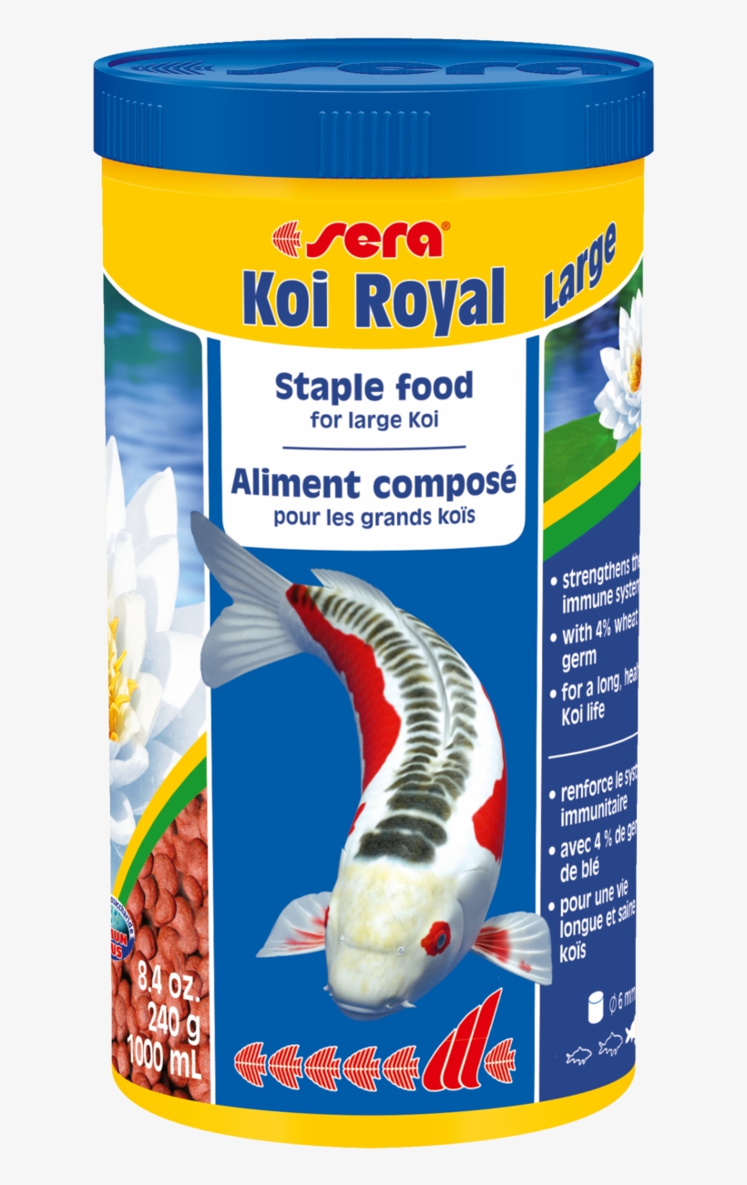 07125 Int Sera Koi Royal Large 1000 Ml Top - Sera Koi Royal, transparent png #640072
