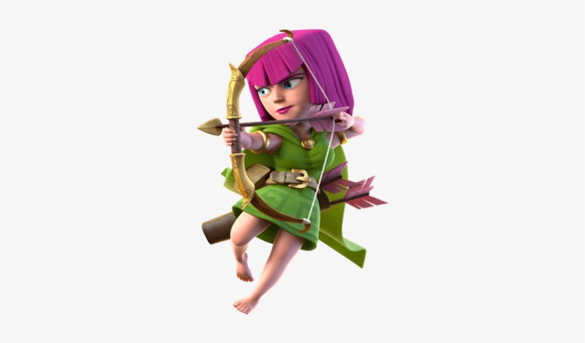 Clash Of Clans Archer - Clash Of Clans Archer Transparent, transparent png #640262