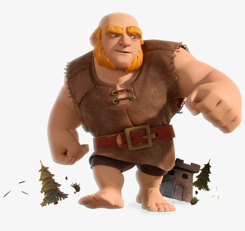 Clash Of Clans - Gigante De Clash Royale, transparent png #640335