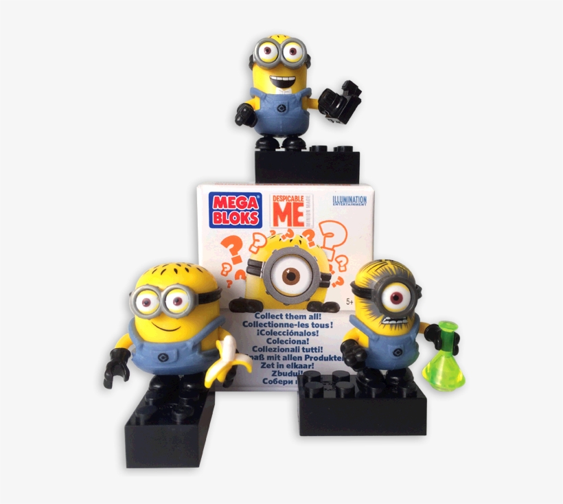 Jpg Library Stock Blocks Despicable Me Collectibles - Mega Bloks Despicable Me Blind Box, transparent png #640715
