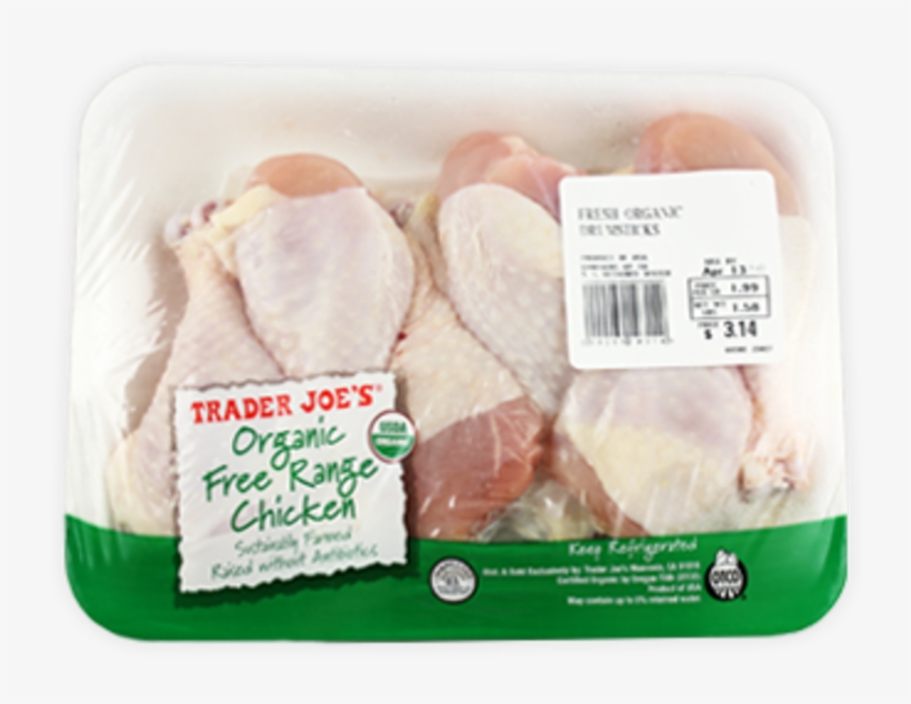 99264 Organic Chicken Drumsticks - Trader Joe's Organic Chicken Legs, transparent png #640759