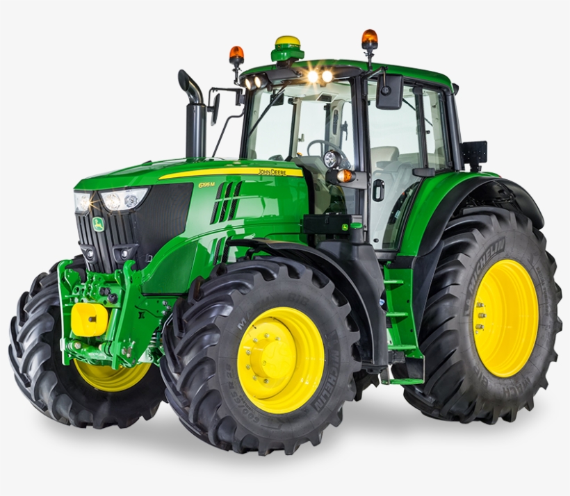 John Deere Clipart Tractor Baler - Britains John Deere 6195m, transparent png #640958
