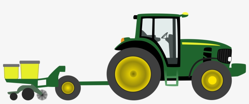 Green Tractor Clip Art John Deere Free Cliparts Wikiclipart - Tractor Clipart, transparent png #641065