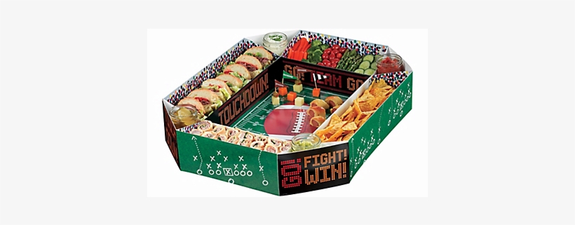 Dress Up Your Dishes - Football Snack Stadium (each), transparent png #641116