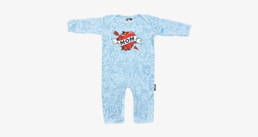 Mom Tattoo Romper - Romper Suit, transparent png #641163