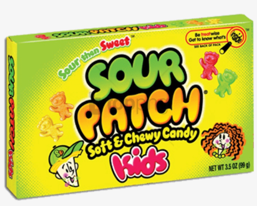 Sour Patch Kids - Sour Patch Kids Watermelon, transparent png #641189