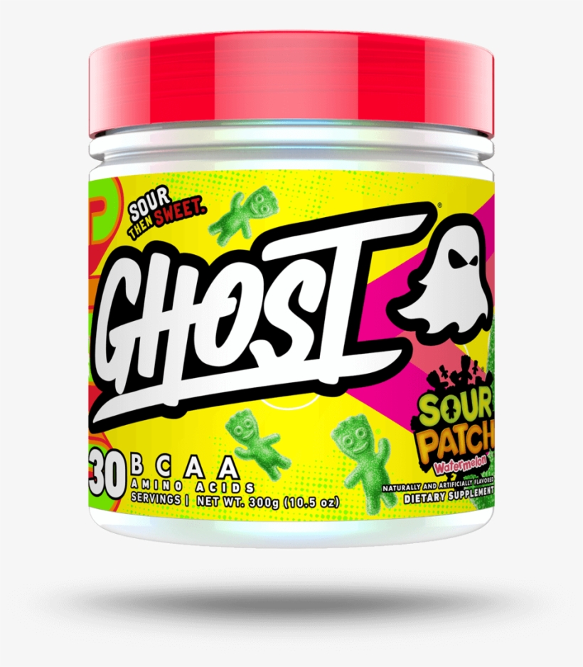 Ghost® Bcaa X Sour Patch Kids® 30 Servings - Ghost Bcaa, transparent png #641329